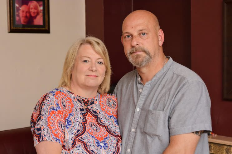 A loved-up couple ended up in A&E after they attempted to perform the iconic lift from Dirty Dancing ahead of their wedding.