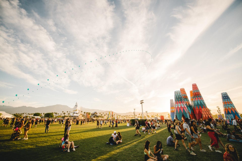 Das Coachella Festival lockt jährlich viele Promis nach Kalifornien. (Bild: Getty Images)