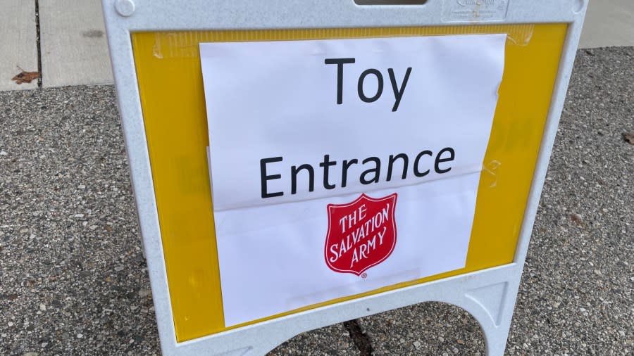 The Salvation Army Angel Tree program lets shoppers pick out Christmas gifts. (Dec. 20, 2023)