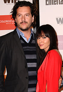 Shannen Doherty and Kurt Iswarienko  | Photo Credits: Jason LaVeris/FilmMagic.com