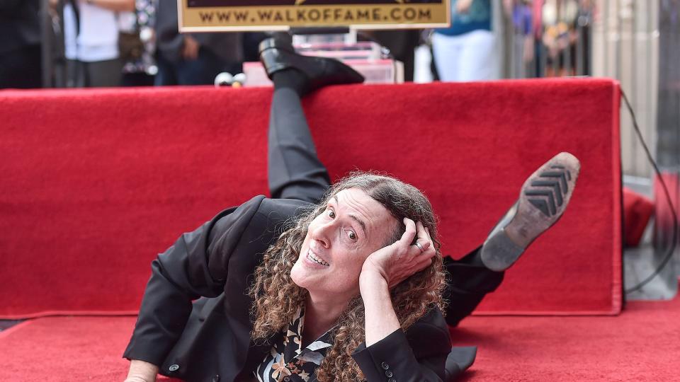 "Weird Al" Yankovic Honored With Star On The Hollywood Walk Of Fame