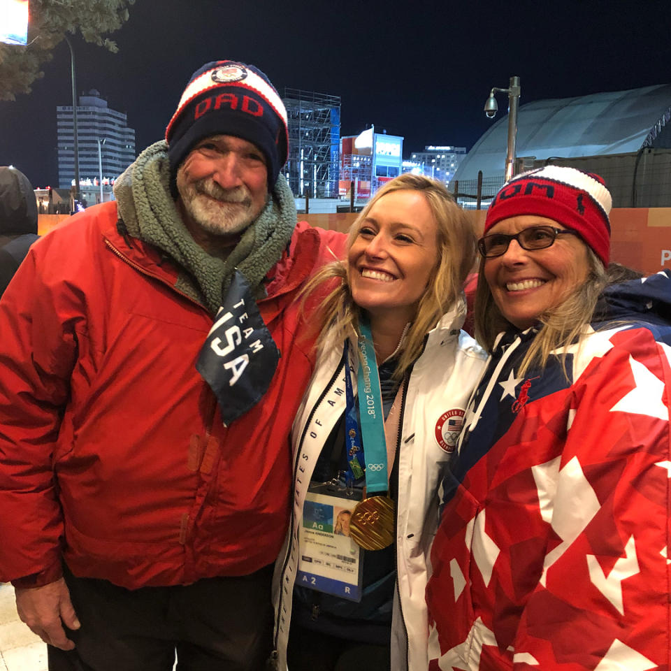 <p>jamieanderson: I love this shot of my dad! So thankful my family made it out to Korea to send love & good vibes… love you all! (Photo via Instagram/jamieanderson) </p>