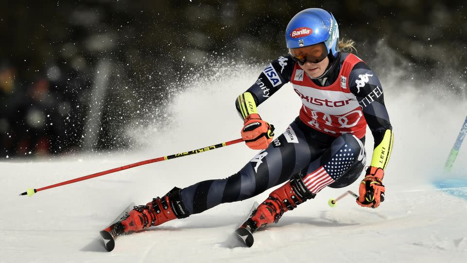 Mikaela Shiffrin says she was lucky to avoid serious injury during a crash last month. - Jonas Ericsson/Agence Zoom/Getty Images