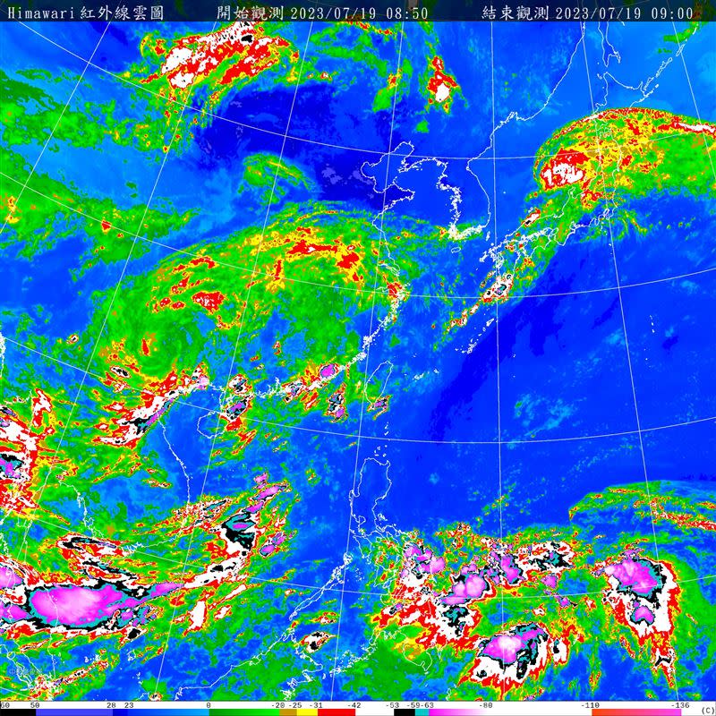 今年第5號颱風「杜蘇芮」，氣象局預估會在周末生成。（圖／中央氣象局）