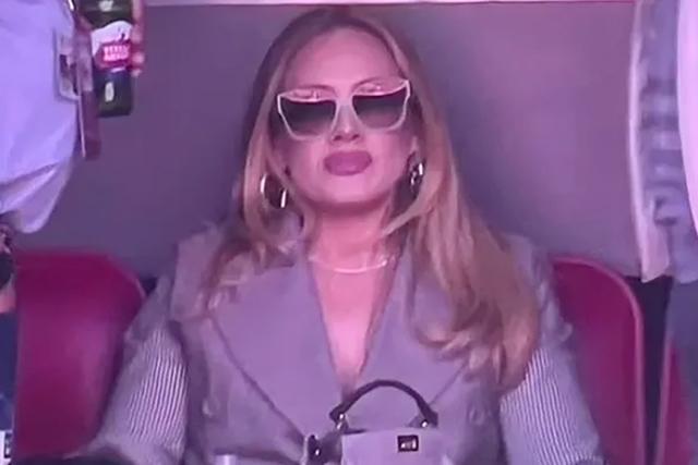 Adele Attends the Super Bowl to See Rihanna