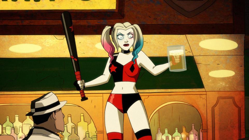 Cuoco voices Harley Quinn in the eponymous animated series streaming on Max. (Photo: DC Universe/Courtesy Everett Collection)