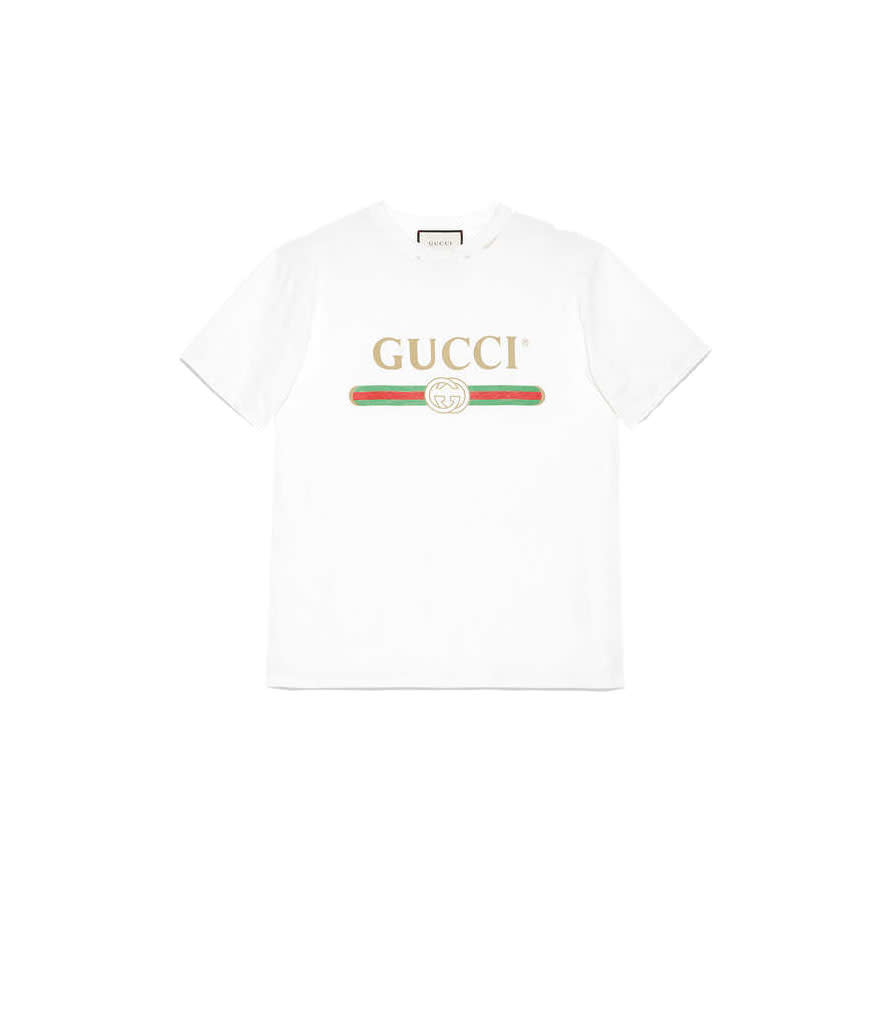 <p>Gucci Logo Cotton T-Shirt, $590,<a rel="nofollow noopener" href="https://www.gucci.com/us/en/pr/gifts/gifts-for-her/womens-ready-to-wear/gucci-logo-cotton-t-shirt-p-457095X5L899234?utm_source=polyvore_us&utm_medium=affiliates&utm_campaign=457095X5L899234&utm_term=RTW" target="_blank" data-ylk="slk:gucci.com;elm:context_link;itc:0;sec:content-canvas" class="link "> gucci.com</a><br> (Data: Long Tall Sally, Instagram) </p>