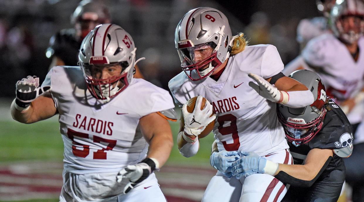 Sardis's Blaze Gerhart ran for more than 1,000 yards in 2023 to cap his high school career.