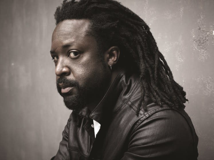 An author photo of Marlon James for his book "Black Leopard, Red Wolf." Credit: Mark Seliger