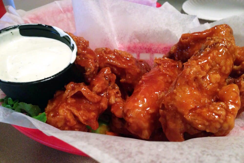 Spicy Hot Wings at Double Front Chicken in Missoula, Montana