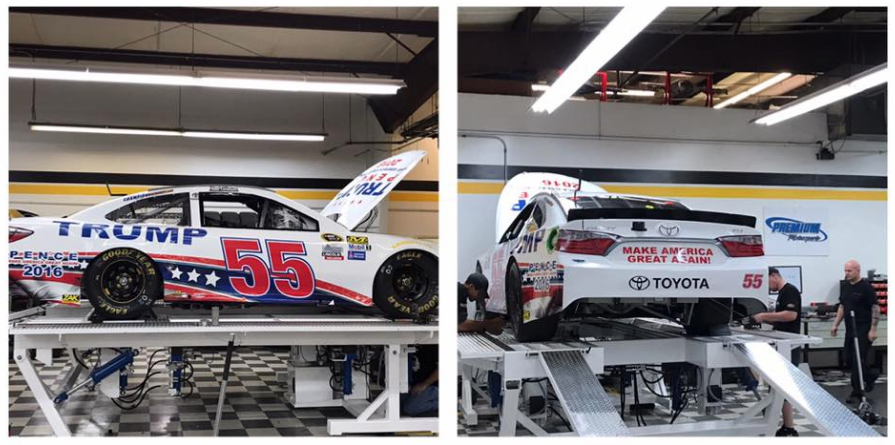 Reed Sorenson's No. 55 for Texas. (Via Premium Motorsports' Facebook page)