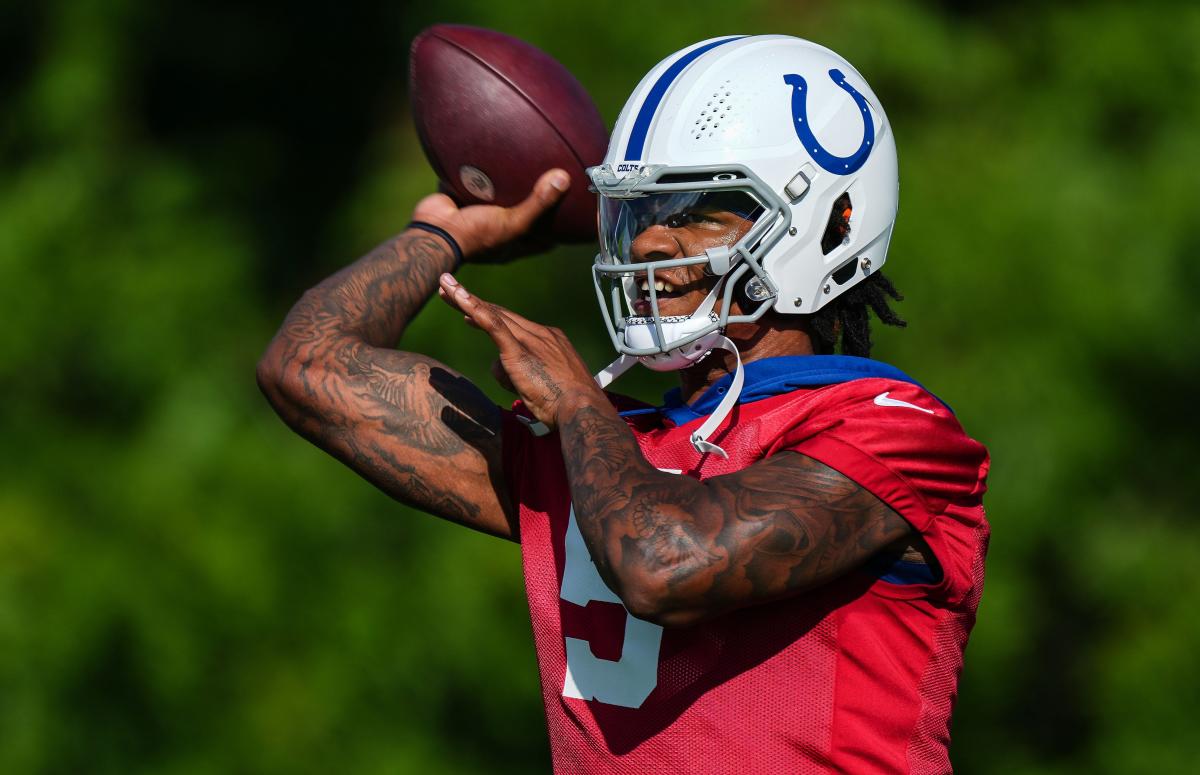 Colts QB Anthony Richardson's basketball highlights are taking over social  media