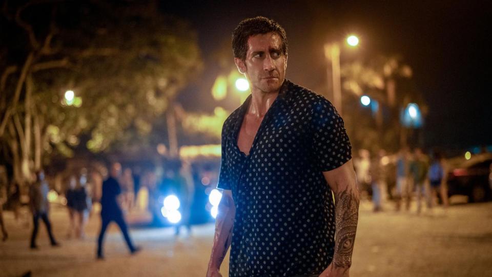 PHOTO: Jake Gyllenhaal in a scene from 'Road House.' (Laura Radford/Prime Video)