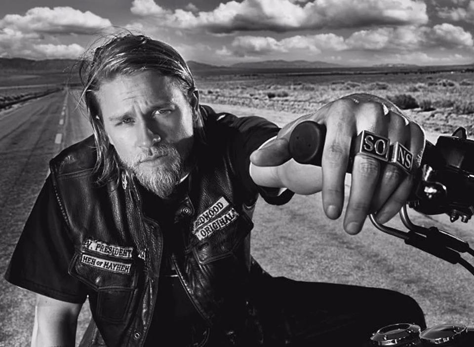 Charlie Hunnam as Jax Teller in "Sons of Anarchy."