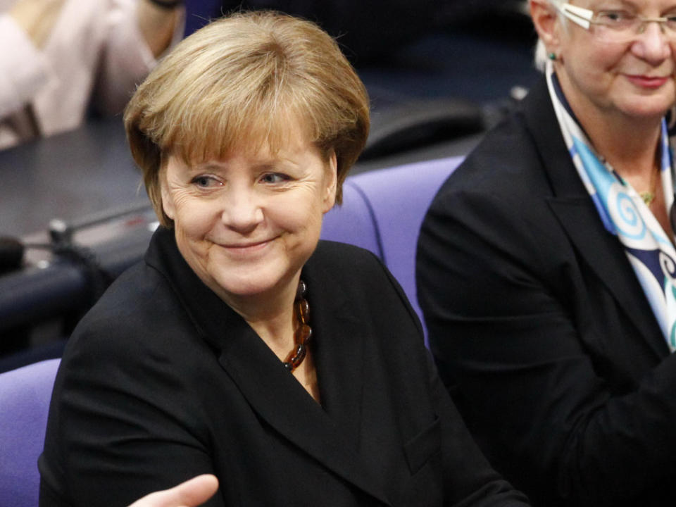 Erst Physikerin, dann Politikerin: Bundeskanzlerin Angela Merkel (Bild: ImageCollect/Stocki/face to face)