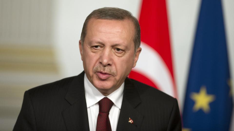 Recep Teyyip Erdogan à l'Elysée, le 31 octobre 2014. - Alain Jocard - AFP