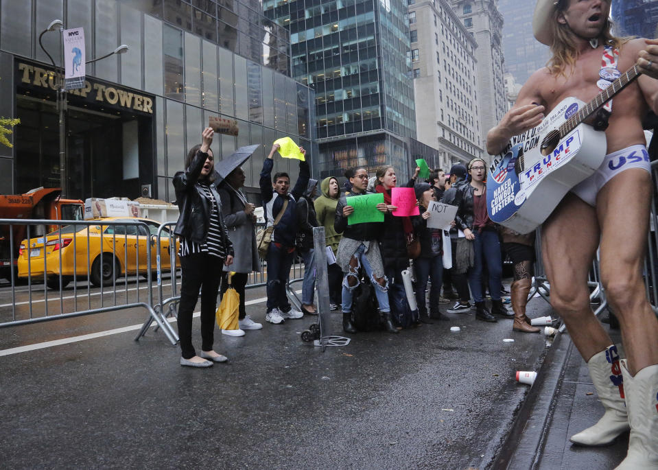 Protests after Donald Trump’s victory