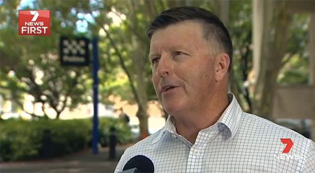 Former police officer Mike Gallacher. Source: 7 News