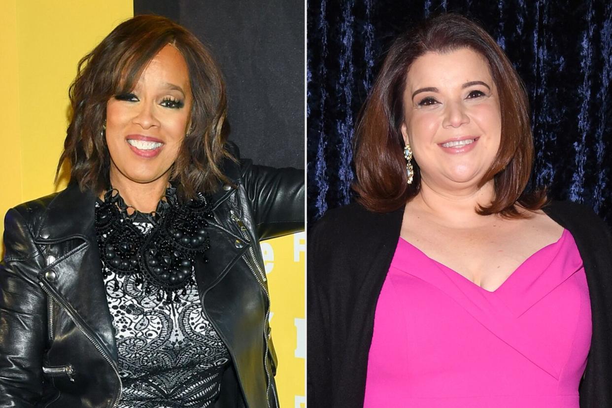 Mandatory Credit: Photo by Stephen Lovekin/Shutterstock (12916683an) Gayle King Funny Or Die and PEOPLE - Washington's Funniest Party, Washington DC, USA - 29 Apr 2022; Ana Navarro attends the Clive Davis 90th Birthday Celebration at Casa Cipriani in New York, NY, April 6, 2022. (Photo by Anthony Behar/Sipa USA)