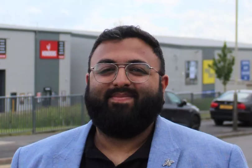 Rahoul Naik, One Leicester candidate for Leicester West