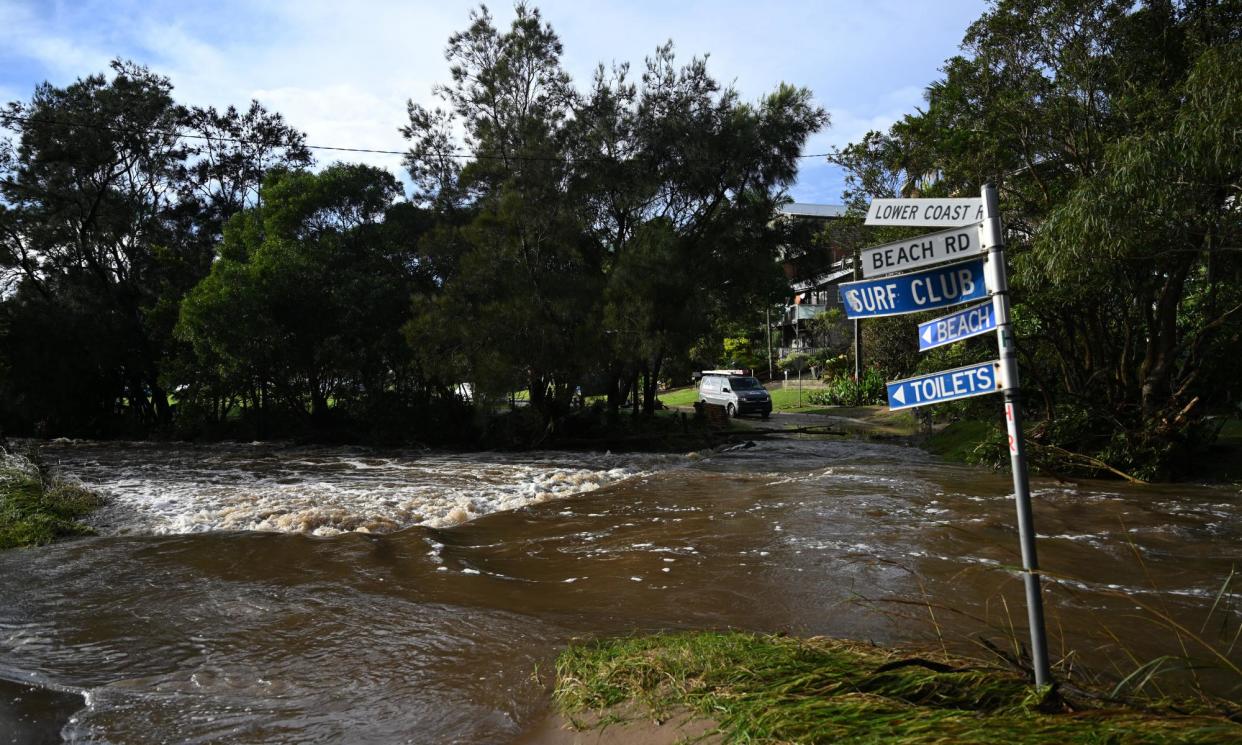 <span>Wollongong flooding. ‘You do have those El Niños where you get reasonable summer rainfall,’ BoM’s Karl Braganza said.</span><span>Photograph: Dean Lewins/AAP</span>