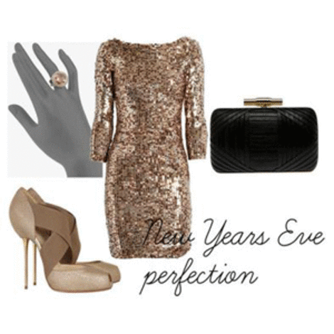 The classic New Year's Eve outfit