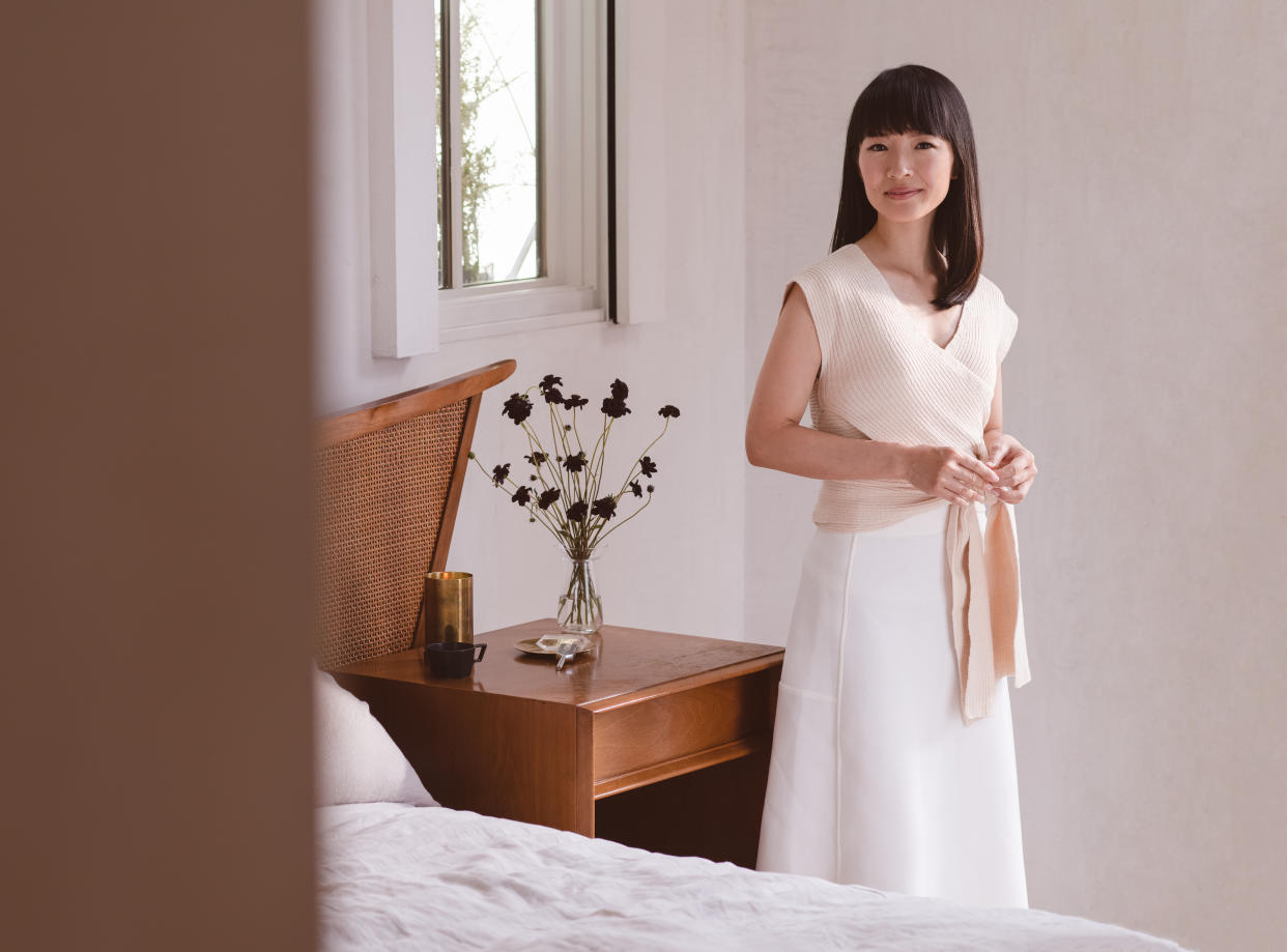  Marie Kondo is a professional organizer and consultant . 
