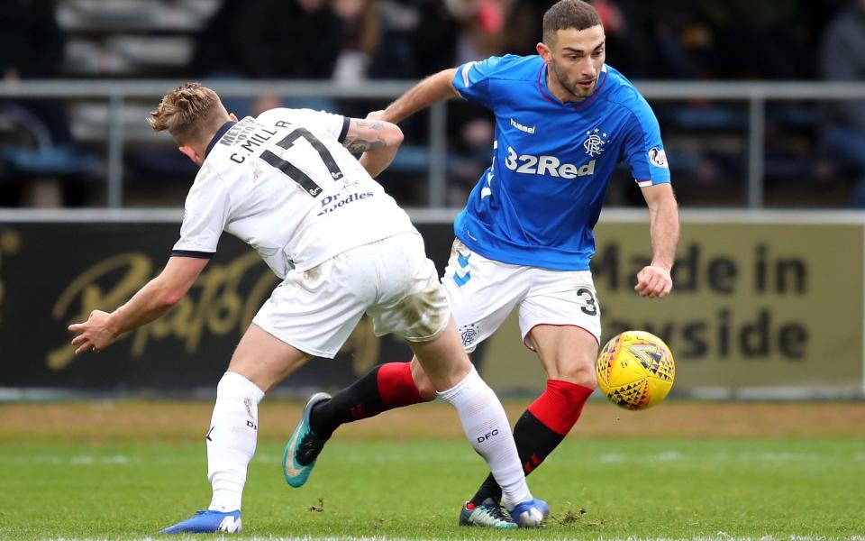 It was honours even at Dens Park as Rangers missed out on the chance to go level on points with Celtic - PA