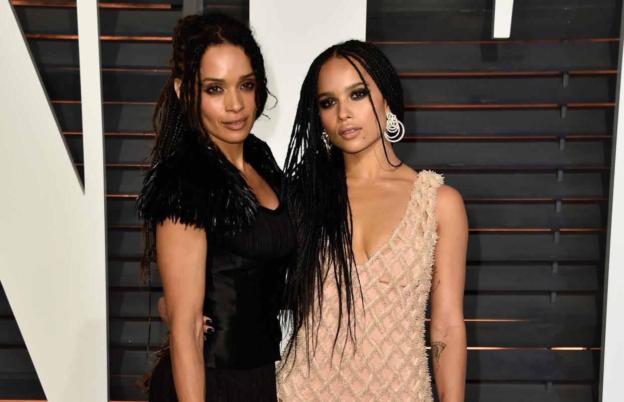 Lisa Bonet (left) and daughter Zo&euml; Kravitz attend the Vanity Fair Oscar Party on Feb. 22, 2015, in Beverly Hills, California. (Photo: Pascal Le Segretain via Getty Images)