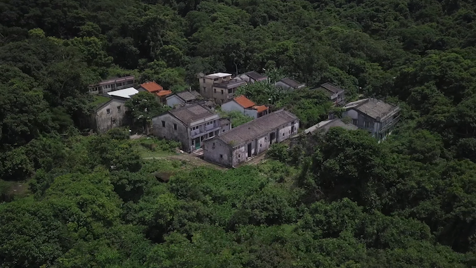 谷埔的村民大多流徙海外，現時僅餘數名村民留守。（重聚谷埔提供《歸去來兮》片段截圖）