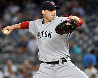 John Lackey recovered from a rough start to give the Red Sox six strong innings in one of his best performances for Boston