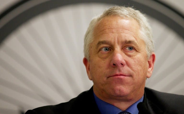 Three-time Tour de France winner Greg LeMond speaks during a press conference in London, on December 3, 2012. A confession of doping isn't all Lance Armstrong needs to offer in his anticipated television interview with Oprah Winfrey, according to LeMond and other cyclist who fell victim of Armstrong's aggressive efforts to impugn his accusers