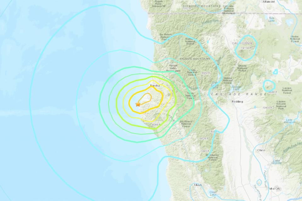 northern California earthquake