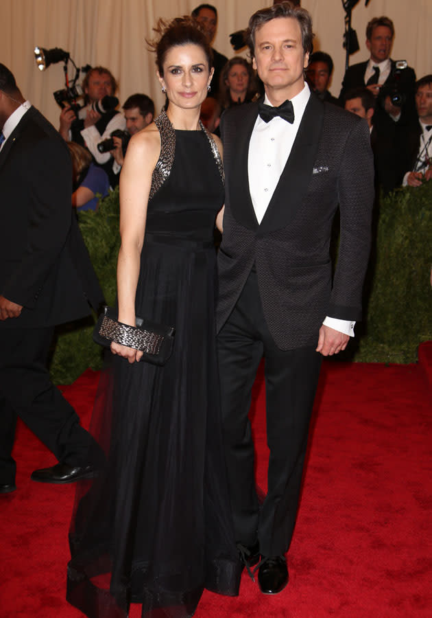 Met Ball 2013: Livia Firth looked stylish and ethical in Moschino for the <a href="http://greencarpetchallenge.tumblr.com/" rel="nofollow noopener" target="_blank" data-ylk="slk:Green Carpet Challenge;elm:context_link;itc:0;sec:content-canvas" class="link ">Green Carpet Challenge</a>.<br>