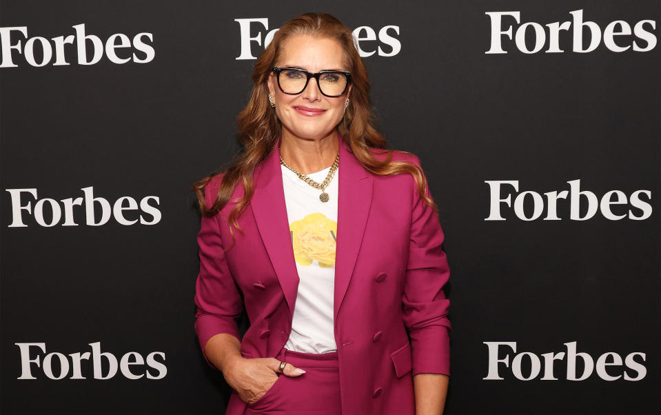 Brooke Shields attends the 10th Annual Forbes Power Women's Summit. (Taylor Hill / Getty Images)