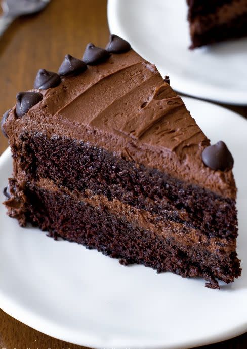 <strong>Get the <a href="http://sallysbakingaddiction.com/2013/04/08/triple-chocolate-layer-cake/" target="_blank">Triple Chocolate Cake recipe</a> from Sally's Baking Addiction</strong>