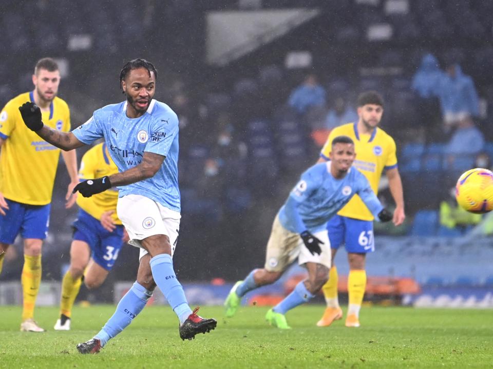 Manchester City forward Raheem Sterling (Getty Images)