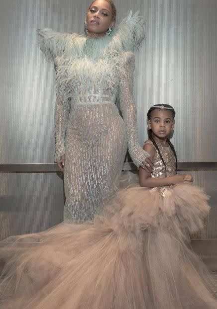 Bey and Blue slay everyday! Source: Instagram