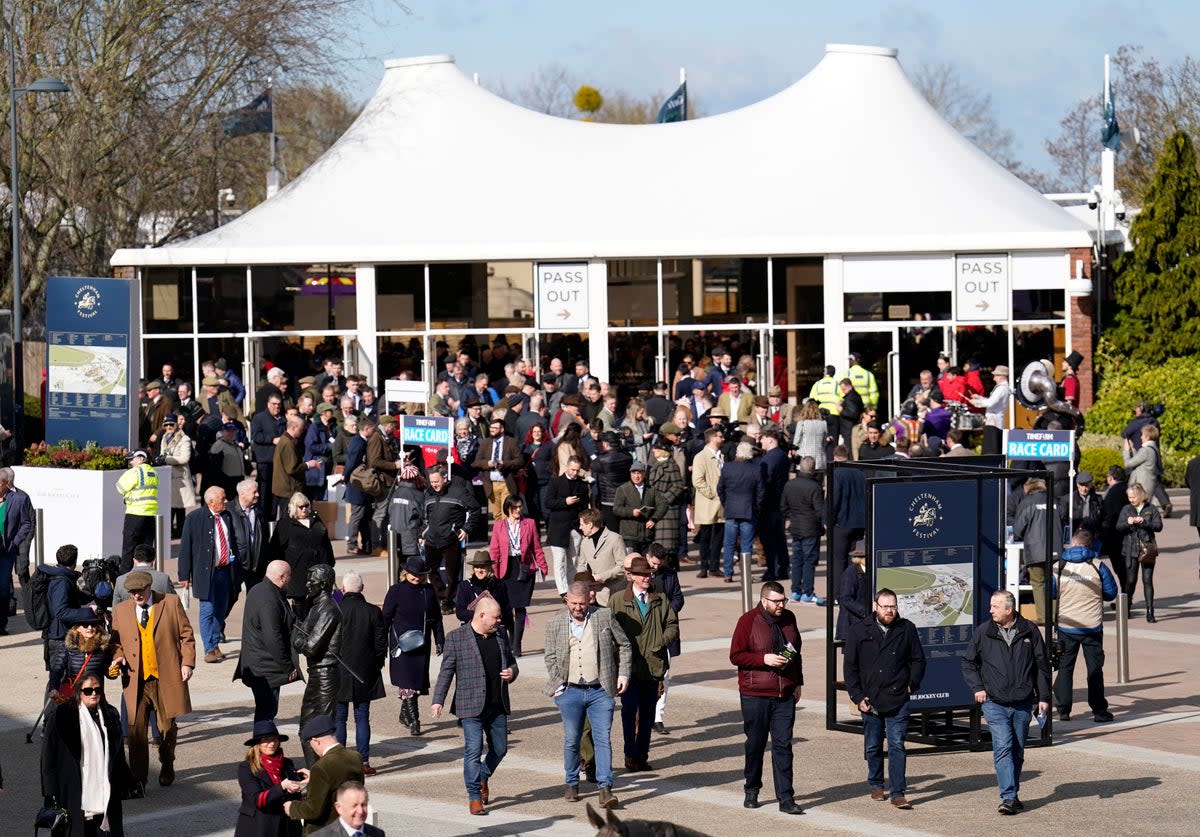 The UK’s most popular racing festival returns as Cheltenham 2023 gets underway  (PA)