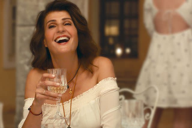 <p>Courtesy of Focus Features</p> Nia Vardalos in "My Big Fat Greek Wedding 3"