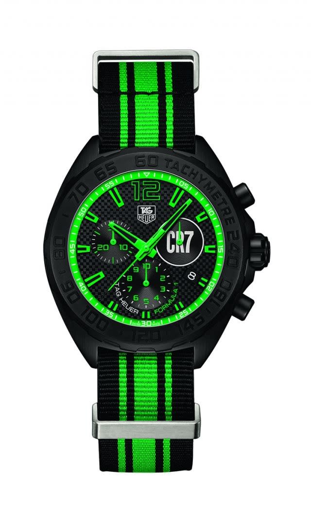 Tag Heuer CR7 LIMITED EDITION green/black Swiss Made Watch