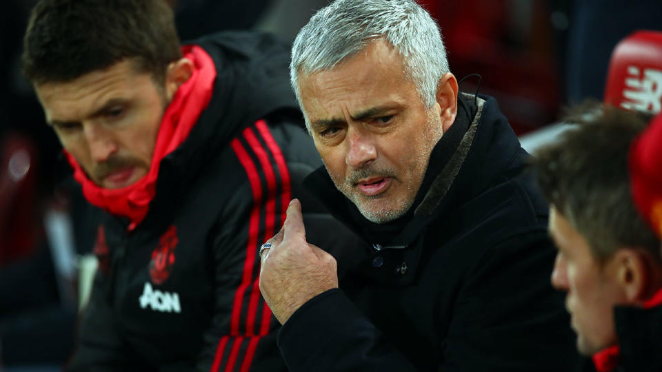 Mourinho’s side have sunk to several new lows. Pic: Getty