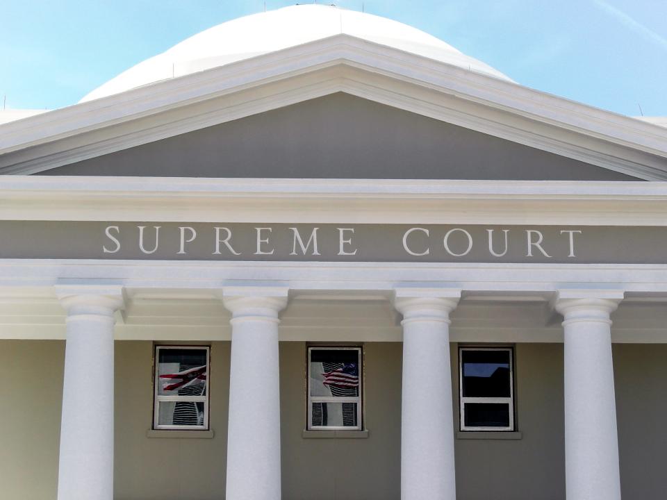 The Florida Supreme Court in Tallahassee.