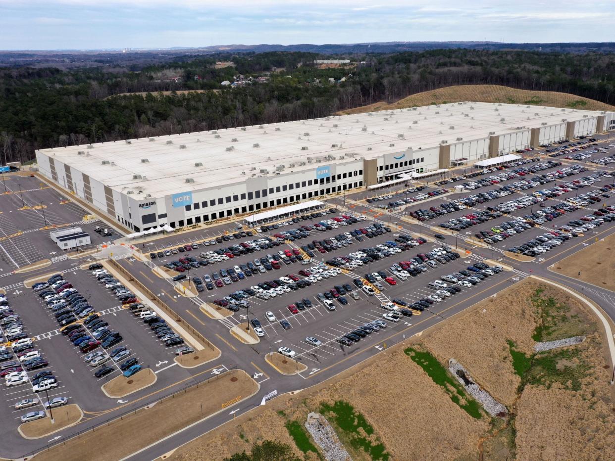 Amazon Bessemer warehouse