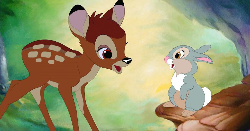 Bambi smiles at Thumper