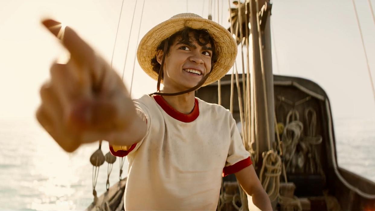  Iñaki Godoy as Monkey D. Luffy in One Piece 