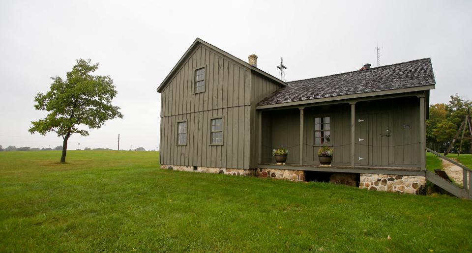 The exterior of the Julius Bodenstab Cheese Factory as it appears, Tuesday, September 26, 2023, on the campus of the Sheboygan County Historical Museum.