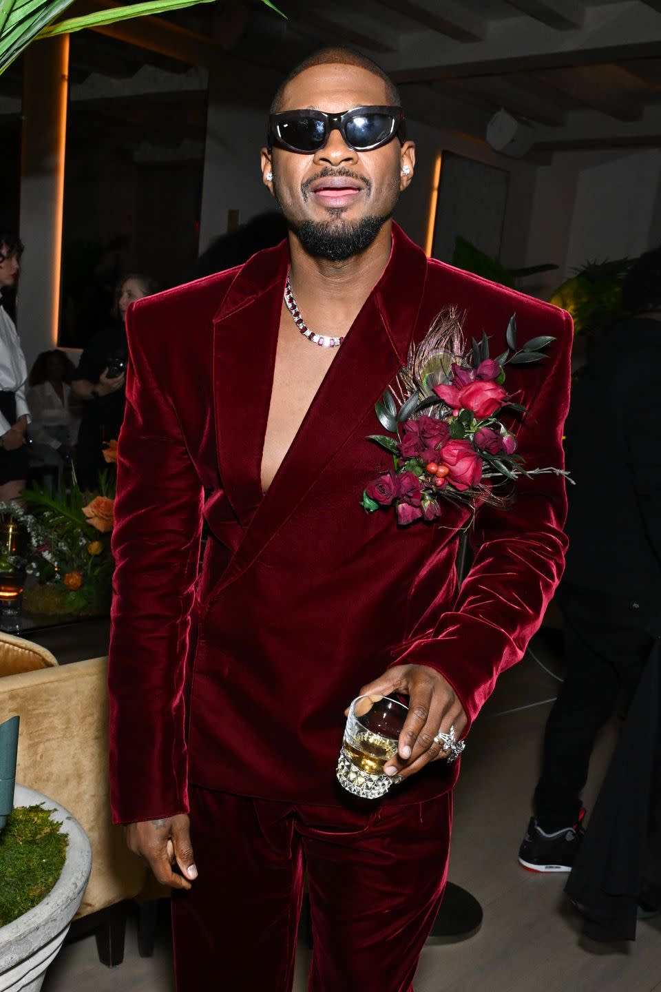 usher's secret garden met gala after party