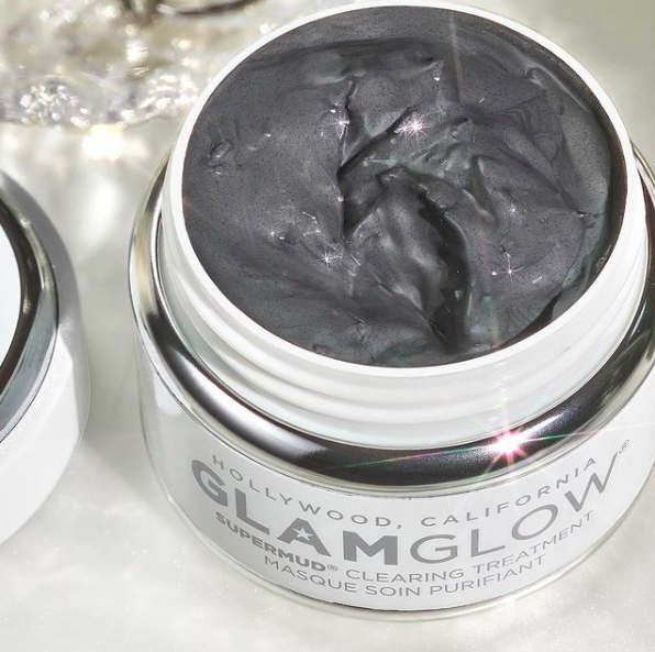 SUPERMUD® Charcoal Instant Treatment Mask. Image via Instagram/glamglowcanada. 