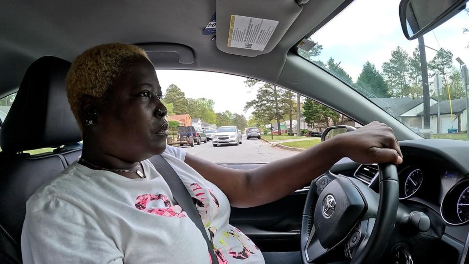 <div>Because she received about a dozen or more speeding tickets from automated cameras that she says she can't afford to pay, Gloria Jackson now drives rental cars. (FOX 5)</div>